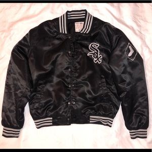 90s Era’s JH design Satin Varsity MLB Jacket